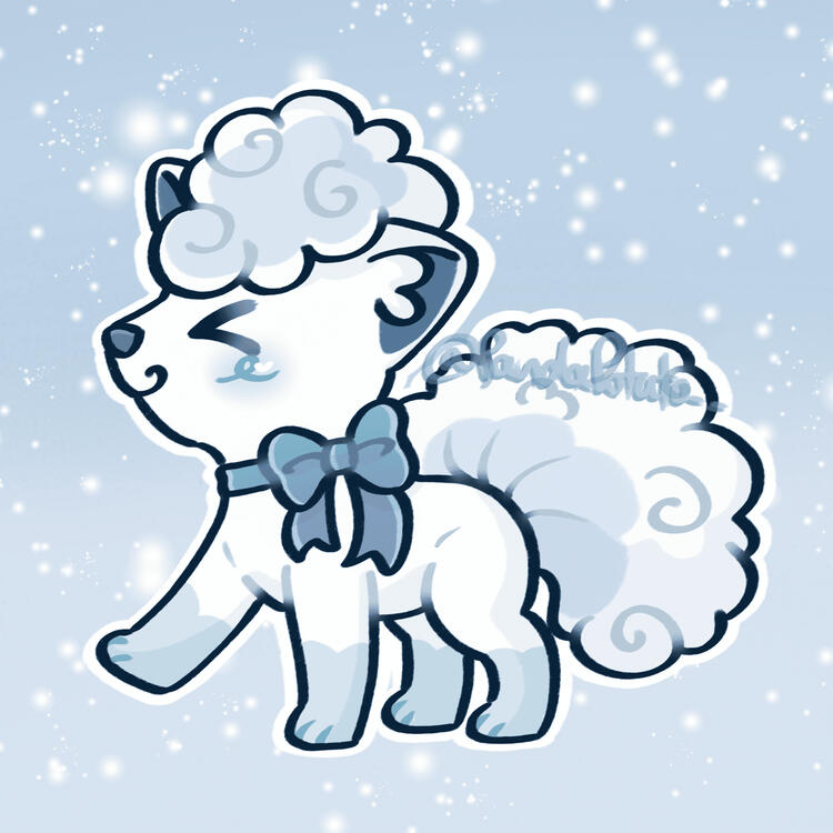 Snow Vulpix