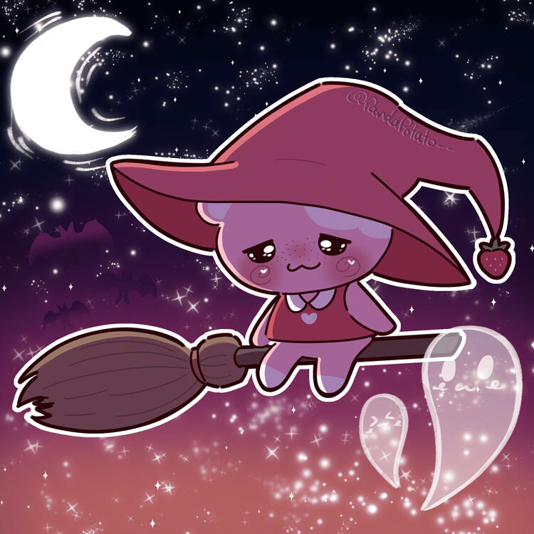 Merengue OC Halloween artwork